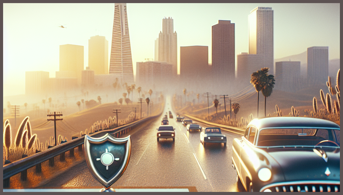 Symbolic representation of general liability insurance in California.