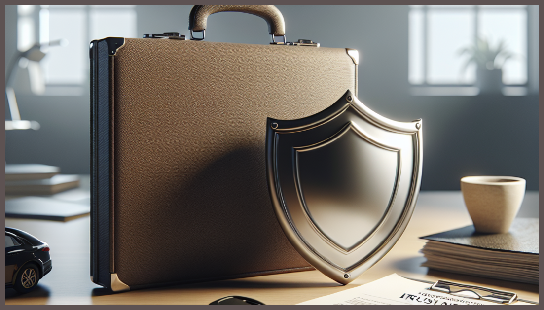 Symbolic representation of business protection through insurance