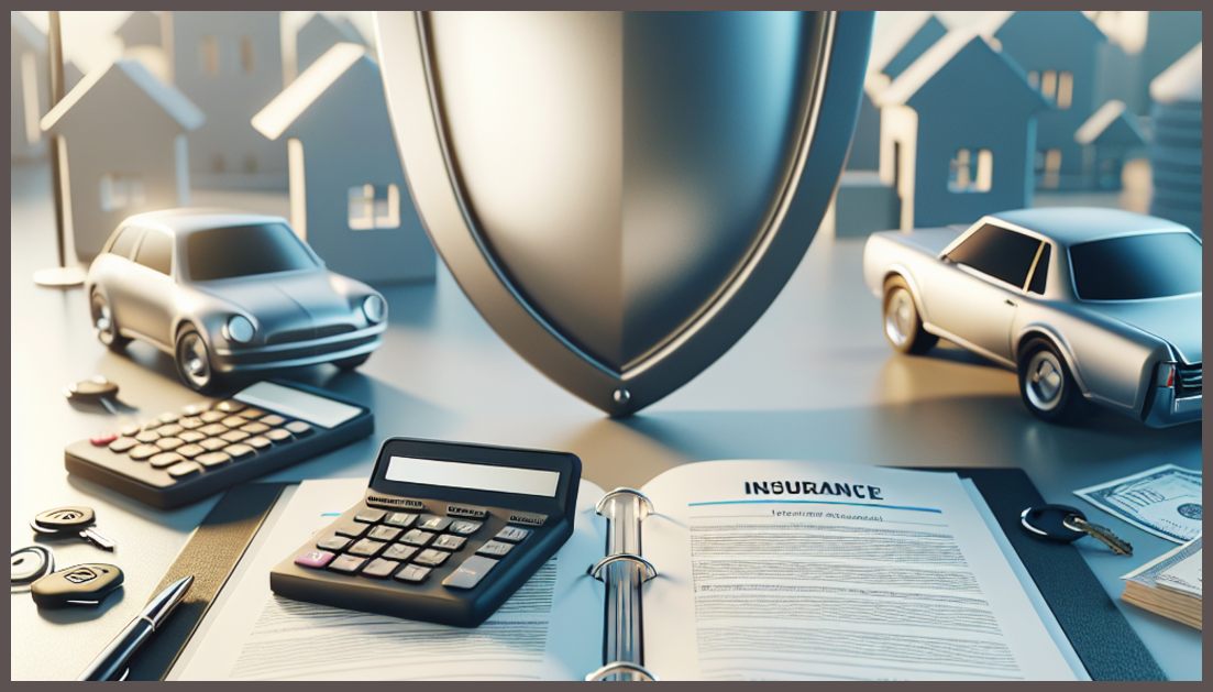 Symbolic representation of customer support in insurance selection.