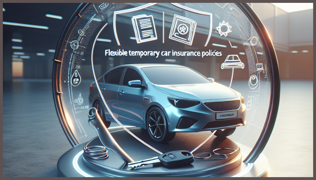 A shield symbolizing car insurance in a minimalist setting.