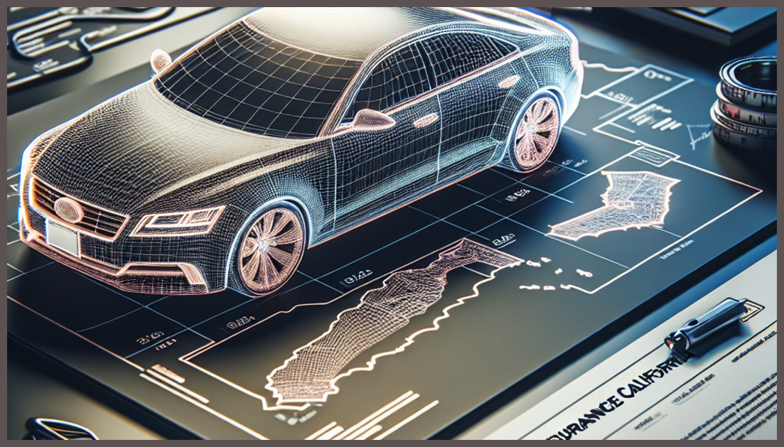 Symbolic representation of car insurance in California
