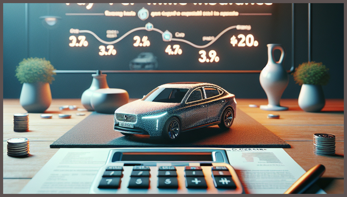 Symbolic representation of cost-saving with pay-per-mile insurance.
