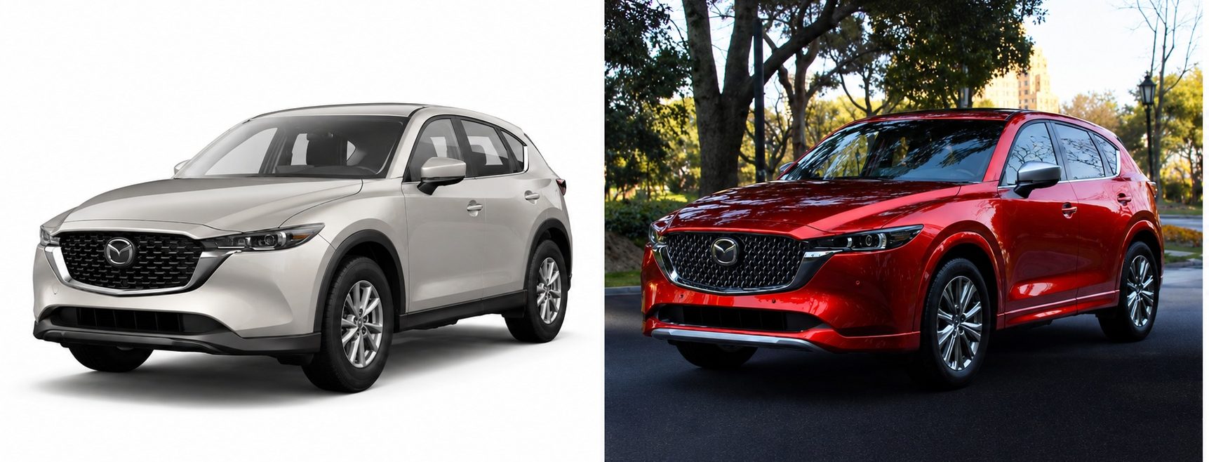 Mazda CX-5 SUV with affordable insurance rates